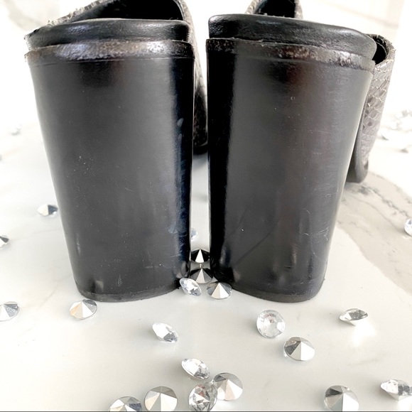 Rag & Bone Snakeskin Mules - Picture 5 of 5